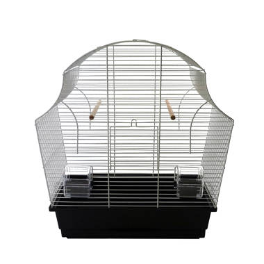 Archie & Oscar Gothenburg 63cm Dome Top Hanging Bird Cage with Perch