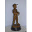 Statue de jeune cruche de baseball en bronze Kimball - Taille: L 12 po x l 12 po x H 28 po.