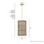 Luminaire suspendu 3 lumières Hunter Laila-114532198-114532199