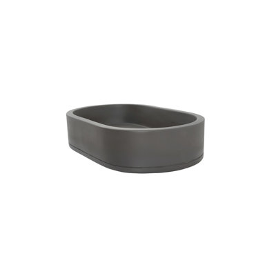 Barclay Uri 22.75'' Concrete Oval Bathroom Sink