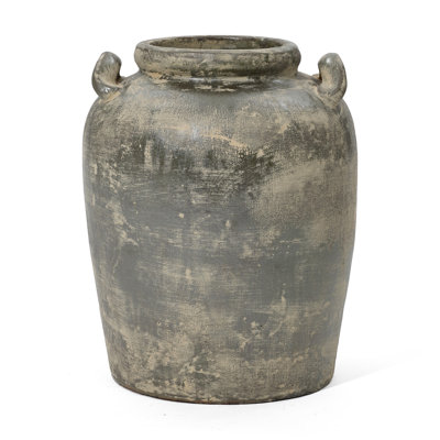 14.76'' Handmade Terracotta Table Vase