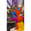 Bronze Color Splash Jigsaw Standing Bunny Sculpture