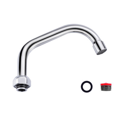 6" Faucet Swing Spout Replacement In Polished Chrome-G3/4 Internal Thread
