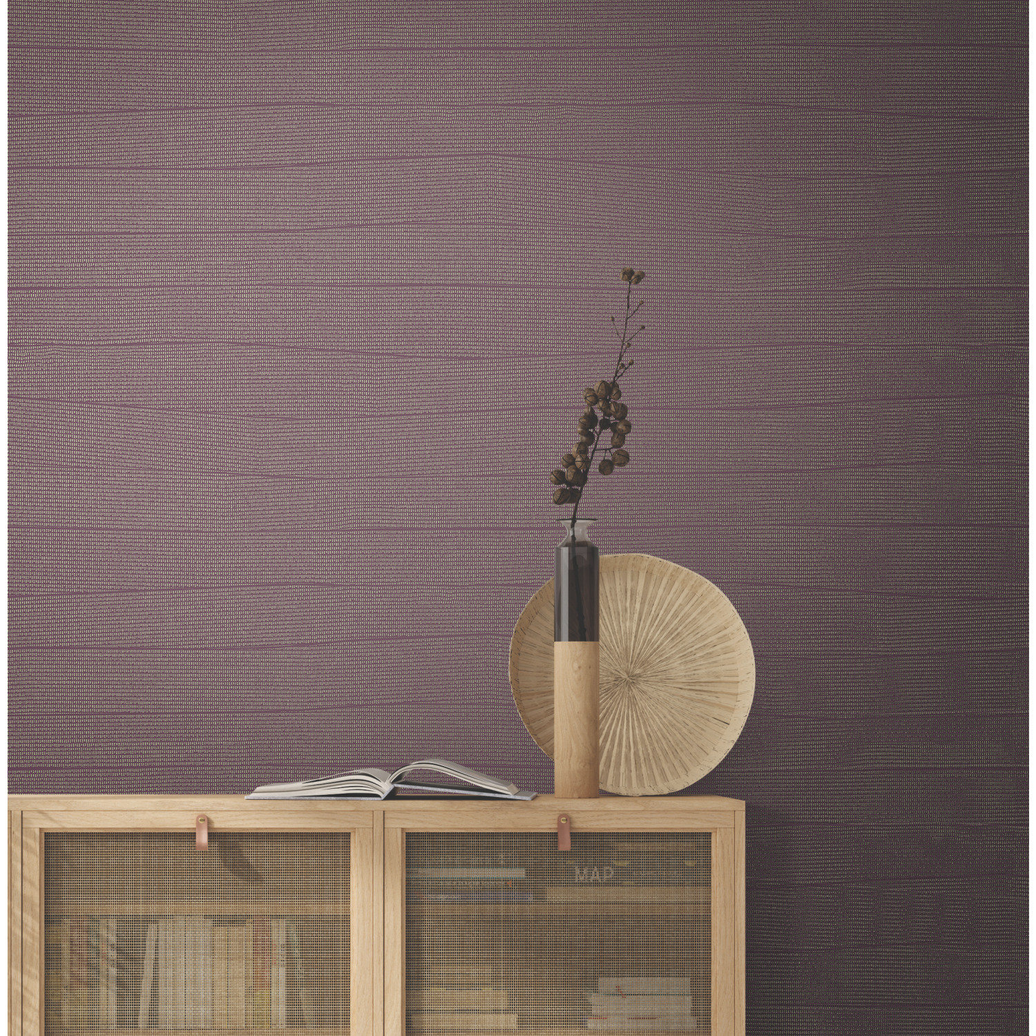 Almus Wallpaper, Mulberry