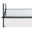 Hand Chased 60'' W Glass Console Table