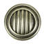 RIBBED KNOB; ANTIQUE NICKEL-1213792021