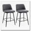 Tabourets de bar pivotants en similicuir-628948779