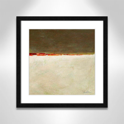 Orange Horizon I by Renate Holzner - Print