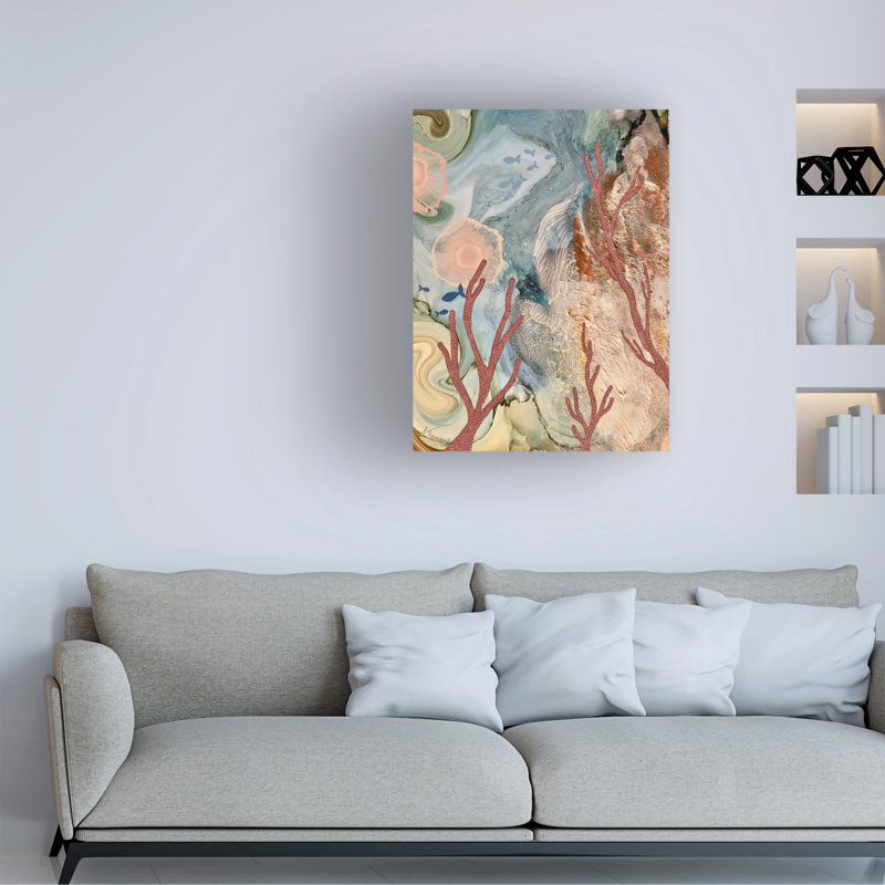 Art mural sur toile tendue - Amy Tieman «Gentle Drift», décoration murale pour le salon, la chambre à coucher ou le bureau - 18 x 24