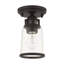 Plafonnier encastré 1 lumière 5,125 po Miceli-1908469240