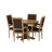 4 - Person Pedestal Dining Set-1869632348-1869632349-1869632418