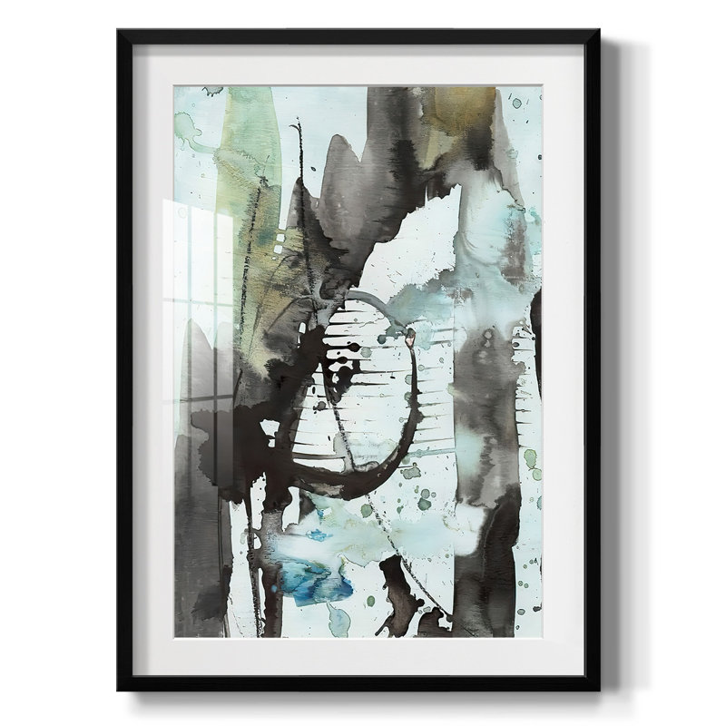 LyricalAbstractIIPremiumGalleryWrappedCanvas-Framed Print, 28.5" H x 20.5" W, Black