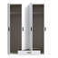 Tamekah 4 Door Manufactured Wood Wardrobe