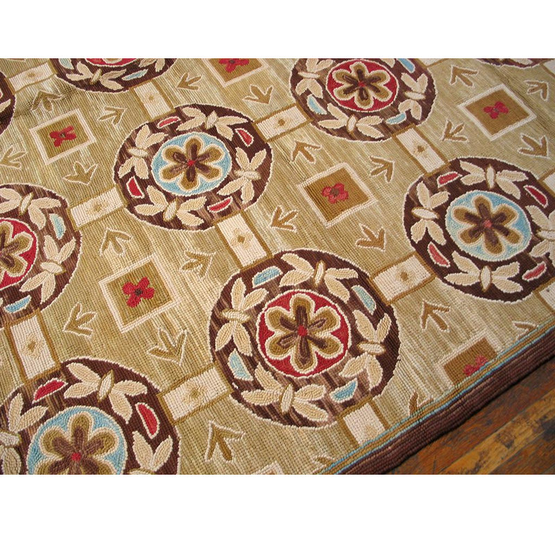 Tapis contemporain crocheté Marvelous