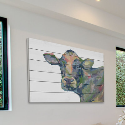 « no way », reproduction d’art sur bois blanc