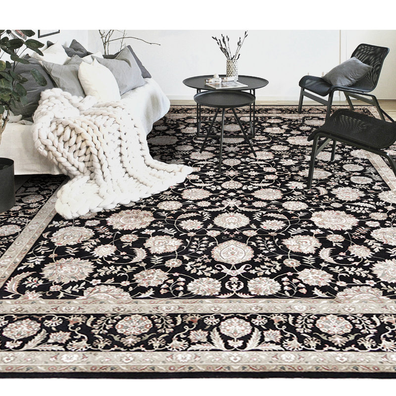 Wase Floral Area Rug, Rectangle 10' x 14'