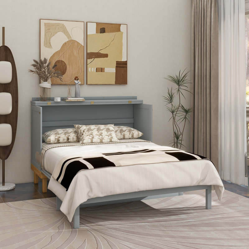 Grand lit escamotable, Gris