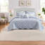 Ensembles de literie réversibles, courtepointe florale en microfibre pour maison moderne
