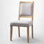 Ensemble de salle à manger extensible 7 pièces, table extensible rectangulaire, bois, placage de grain de bois, maison de campagne moderne, salle à manger-47588727