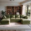 Upholstered 122.1 " Linen Sectional