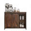 Dining Room Console Cabinet, Coffee Bar Cabinet, Buffet Cabinet, Rustic Farmhouse Sideboard