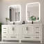 Ensemble de meuble-lavabo double autoportant 84 po Vivian-116298629