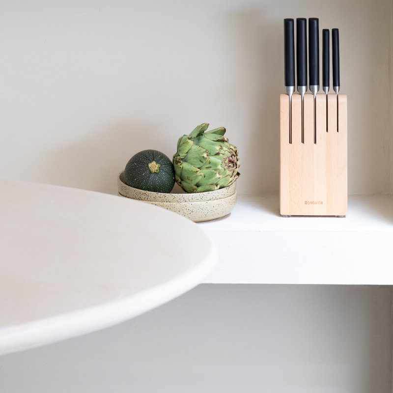 Brabantia Profile 6 Piece Knife Block Set