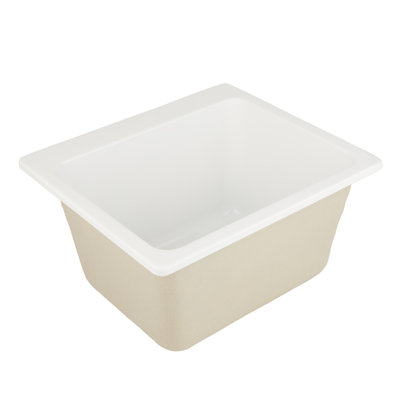 Medford 25 " L x 22 " W Undermount Laundry Sink