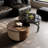 Simple round coffee table combination-109703235-109703238