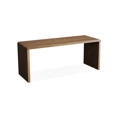 Brown Rectangular Solid Wood desk