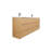 Bobijo 83.5'' Double Bathroom Vanity with Plastic Top-50200063