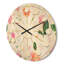 Horloge murale en bois Floral Botanical VI-63891865