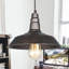 Luminaire suspendu en dome à 1 lumière