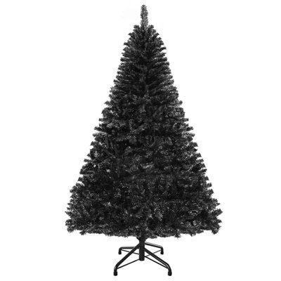  6ft / 7.5 ft Elegant Artificial Black Spruce Christmas tree, Seasonal Tree with Dense Branch Tips