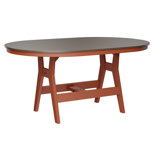 Harbor Outdoor Oval Bar Table