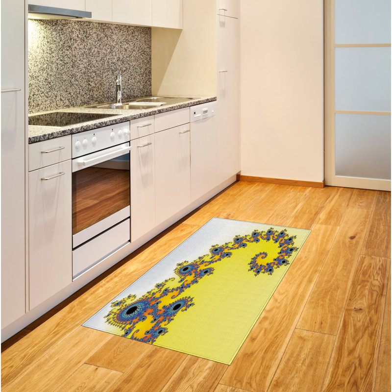 Modern High Density Long Fiber Poly Threads Decorative Area Rug Carpet, Rectangle 2'7" x 5'