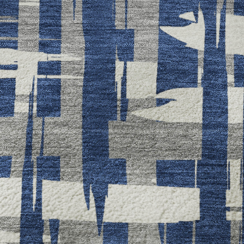 Premium Machine Washable Chelston AMF1849 Stripes Rug, Rectangle 5' x 7'6"
