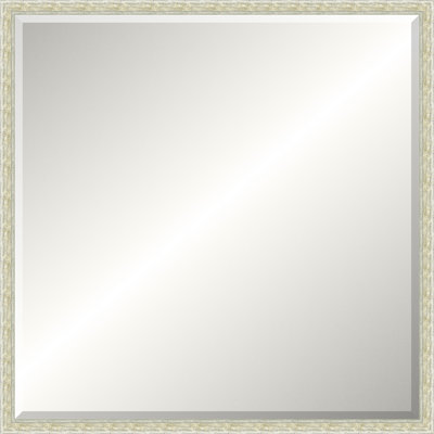 Textured White Legacy Mirror