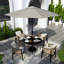 Parasol en aluminium 9 pi avec parasol 9 pi-1253106308