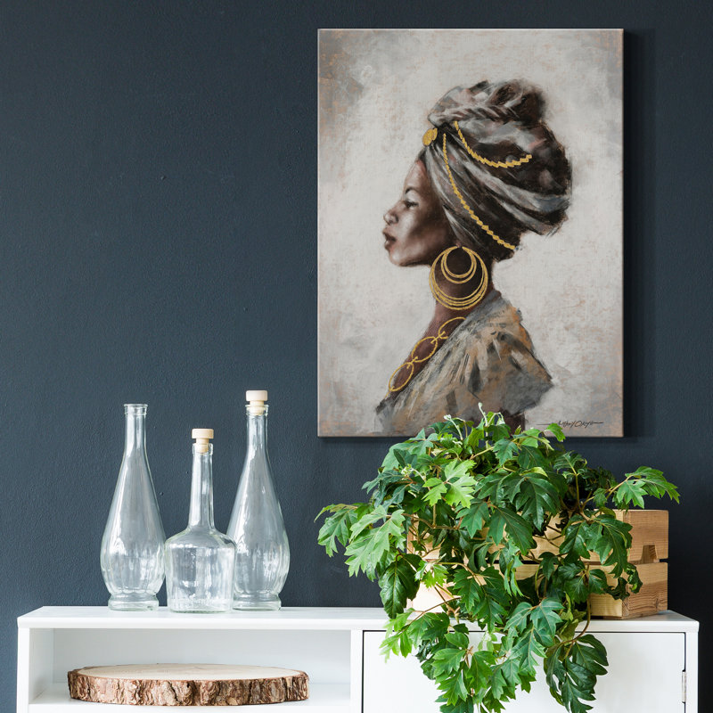 Beauté et force par E.A. Orme - reproduction d'art sur toile tendue, H 32 po x l 24 po x P 1 po