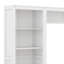 Grand lit escamotable avec tablettes, lit escamotable mural peu encombrant, cadre de lit plateforme pliable pour bureau à domicile, studio