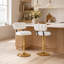 Tabouret de comptoir pivotant rembourré Vesta-752137888-752137891