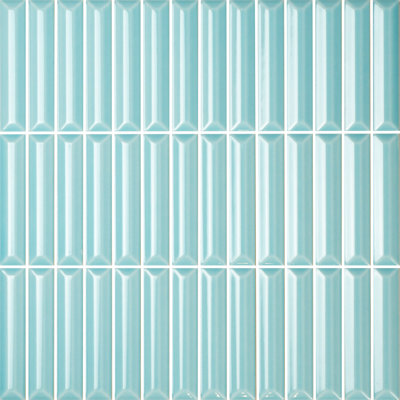 Carreau mural brillant 4 po x 12 po Hashi