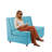 Outdoor Armless Sofa with Sunbrella - Canvas Aruba-124917251