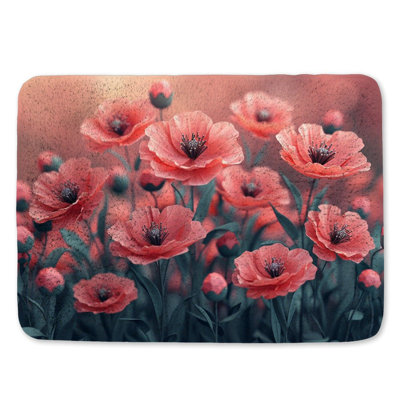 Tapis de bain en microfibre / microsuède Jordank