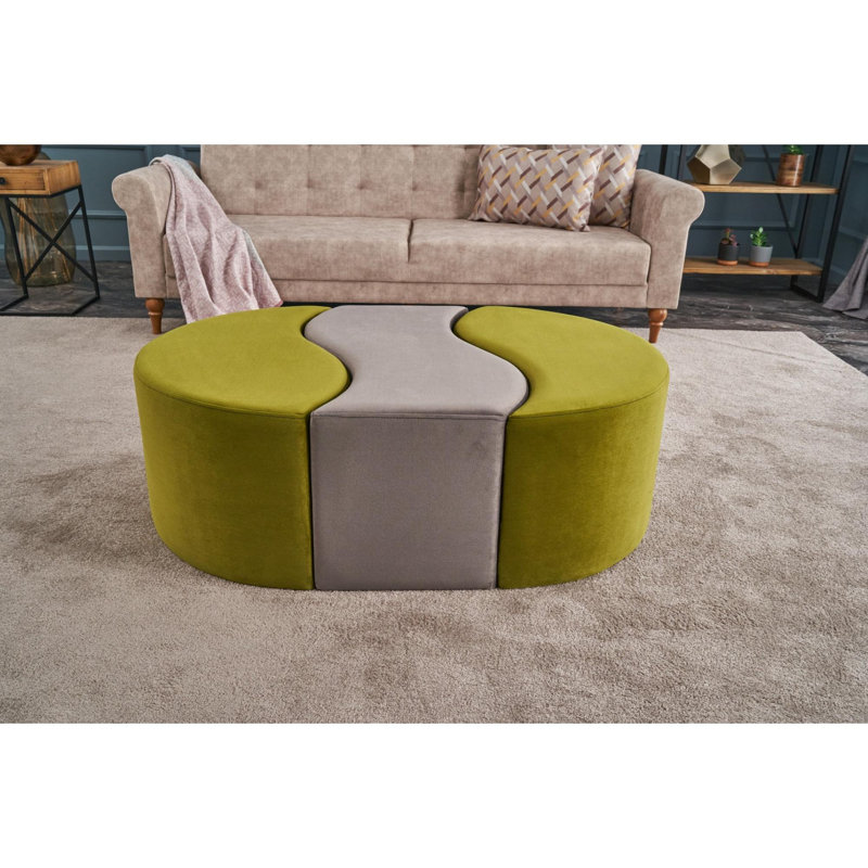 Pouf, Vert / menthe