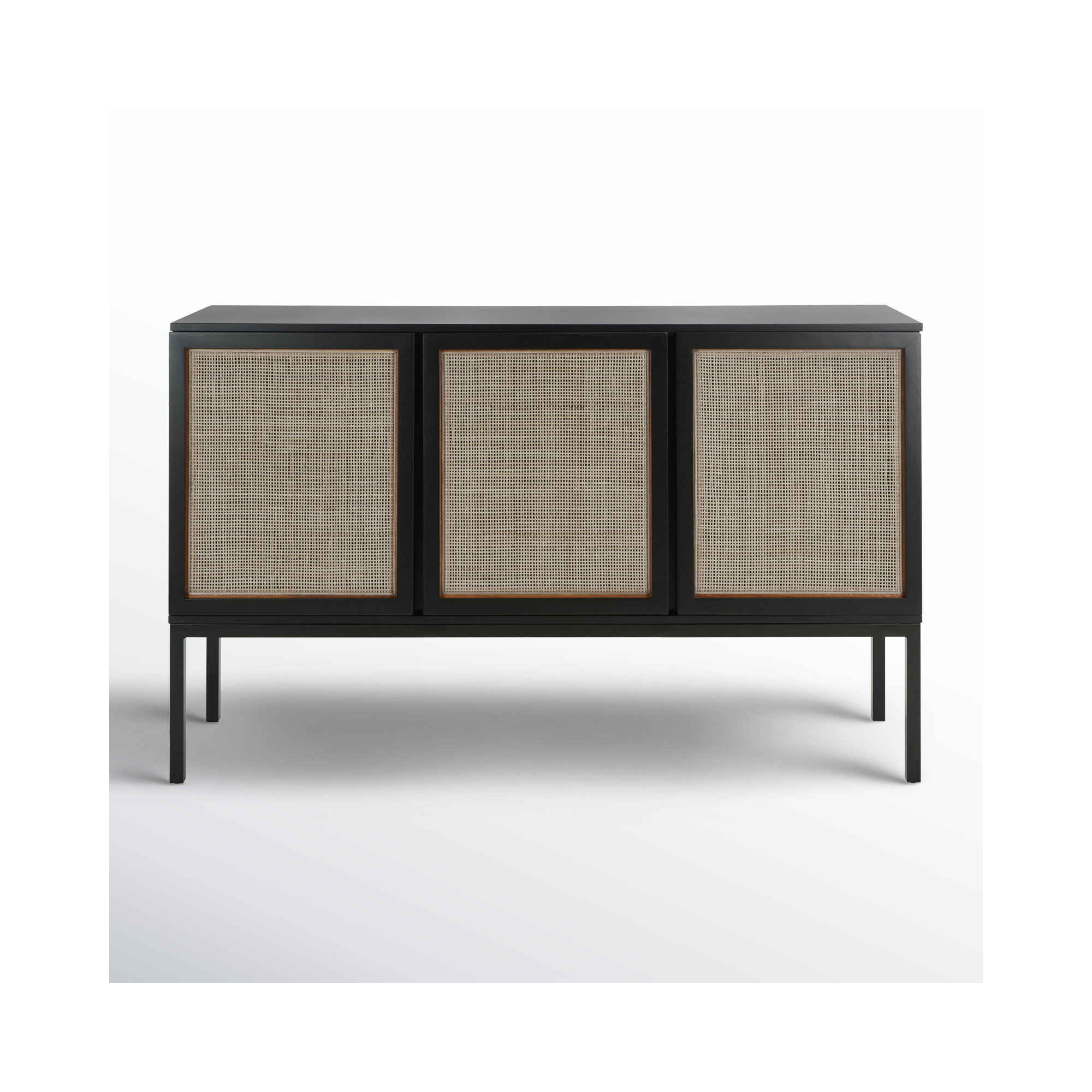 Ehren 54'' Sideboard, Black/Black