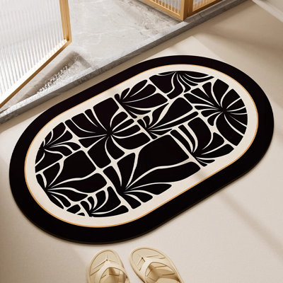 Decontamination Diatomaceous Earth Absorbent Bathroom Mat