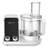 Multifunction Food Processor - Ultra Quiet Powerful Motor, Includes 6 Attachment Blades