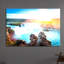 Idyllic Waterfalls At Sunset by No - Wrapped Canvas Print-49671710-49671713